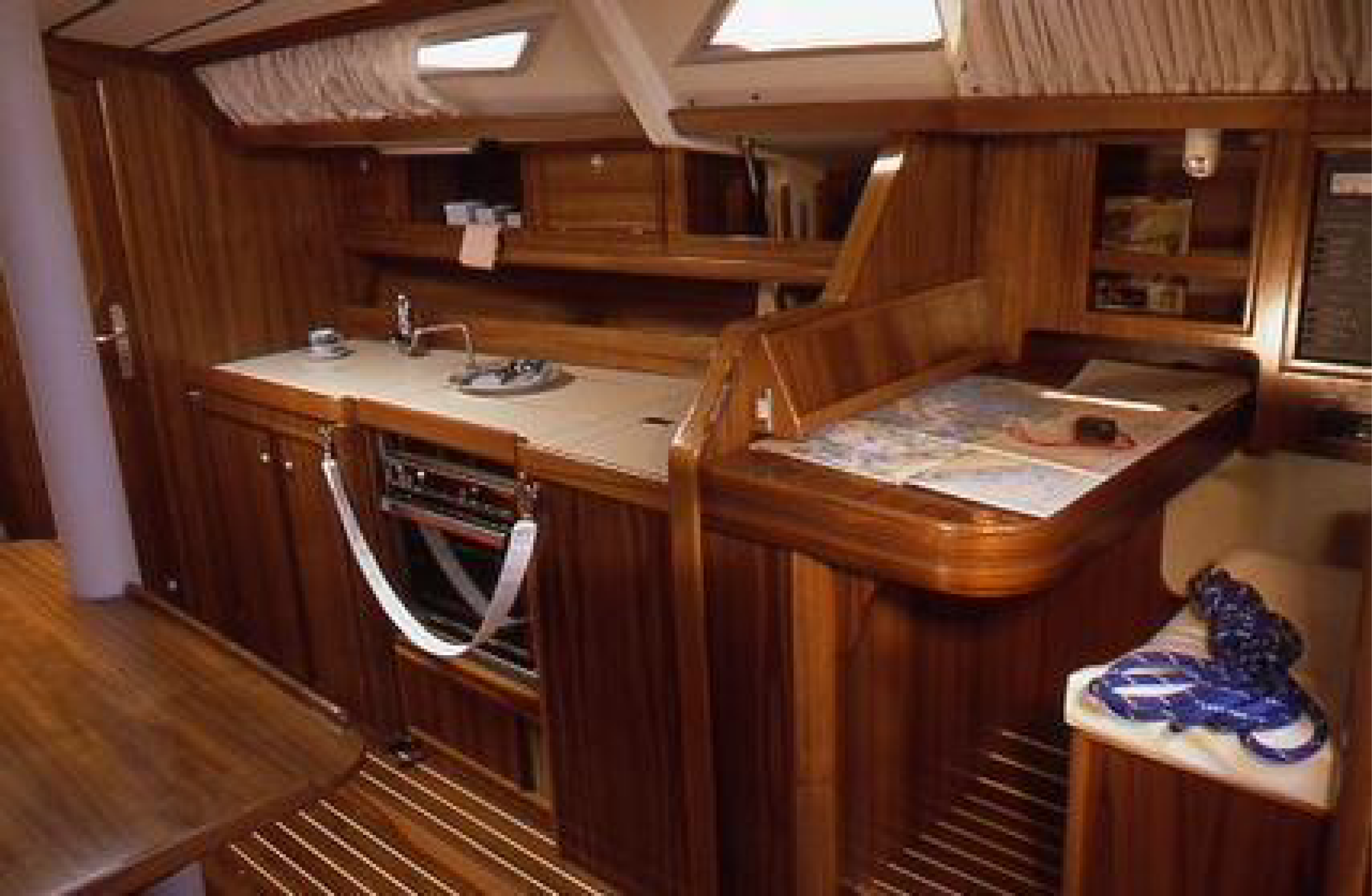 Monohull Kitchen Space